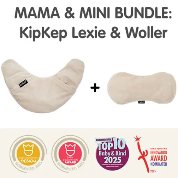 KipKep Warmtekussen Set - Mama & Mini Bundel - Lexie + Woller Regular Sale