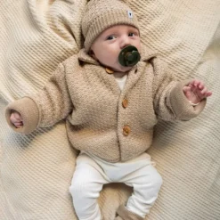 Klein Baby Cardigan - maat 56 - Beige Melange Outlet