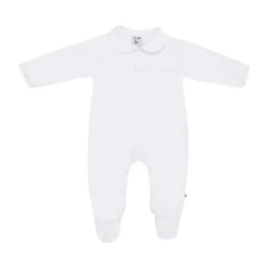 Klein Baby Jumpsuit Met Voetjes - Maat 50 - Baby Blue Outlet