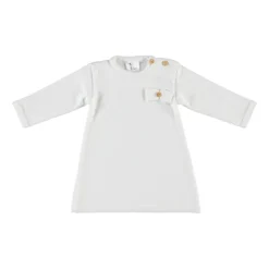 Klein Baby Jurkje - Mt. 50 - Natural White Best