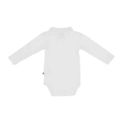 Klein Baby Polo Romper Rib - maat 50 - Natural White Clearance