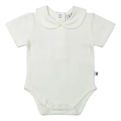 Klein Baby Romper Korte Mouw - Mt. 50 - Off White Hot