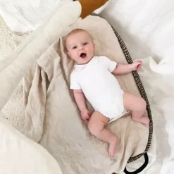 Klein Baby Romper Met Kraag - Korte Mouw - Mt. 50 - Off White Outlet