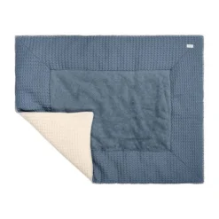 Koeka Amsterdam Wafel Boxkleed - Maat 75 x 95 - Bluestone/Natural Online