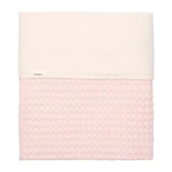 Koeka Amsterdam Wafel Ledikantdeken - Maat 100 x 150 - Cotton Fleece - Candy Hot