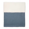 Koeka Amsterdam Wafel Wiegdeken - Maat 100 x 75 - Cotton Fleece - Bluestone Online