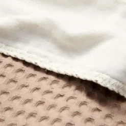 Koeka Amsterdam Wafel Wiegdeken - Cotton Fleece - Natural Best