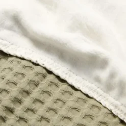 Koeka Amsterdam Wafel Wiegdeken - Cotton Fleece - Natural Best