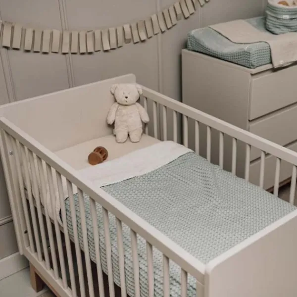 Koeka Amsterdam Wafel Wiegdeken - Cotton Fleece - Natural Best