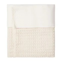 Koeka Amsterdam Wafel Wiegdeken - Cotton Fleece - Natural Best