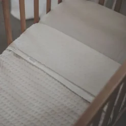 Koeka Amsterdam Wafel Wiegdeken - Cotton Fleece - Natural Best