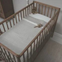 Koeka Amsterdam Wafel Wiegdeken - Cotton Fleece - Natural Best