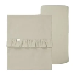 Koeka Faro Ruffle Set Wieg - Laken En Hoeslaken - Caffe Outlet