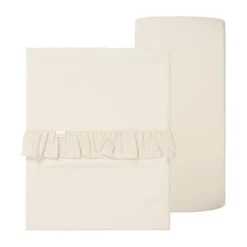 Koeka Faro Ruffle Set Wieg - Laken En Hoeslaken - Caffe Outlet
