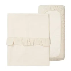 Koeka Faro Ruffle Set Wieg - Laken En Hoeslaken - Caffe Outlet