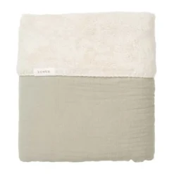 Childhome Koeka Faro Wiegdeken - Teddy - Sage Sale