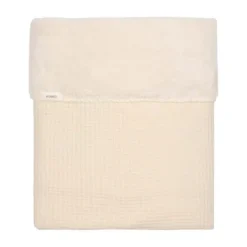 Koeka Ledikantdeken Teddy - Malaga - 100x150 cm - Sage Clearance