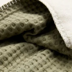 Koeka Oslo Ledikantdeken Wafel / Teddy Sand / Pebble Online