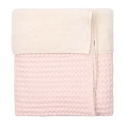 Koeka Oslo Ledikantdeken - Maat 100 x 150 - Wafel/Teddy - Candy New