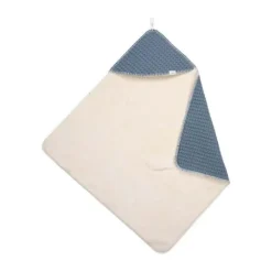 Koeka Oslo Omslagdoek - Maat 100 x 100 - Wafel/Teddy - Bluestone Clearance