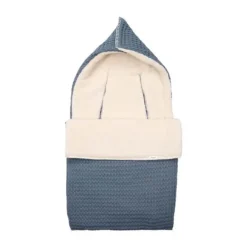 Koeka Oslo Voetenzak Autostoel - Wafel/Teddy - Bluestone Hot