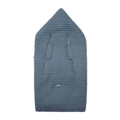 Koeka Oslo Voetenzak Autostoel - Wafel/Teddy - Bluestone Hot