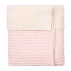 Koeka Oslo Wiegdeken - 100 x 75 - Wafel/Teddy - Candy Sale