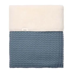 Koeka Oslo Wiegdeken - Maat 100 x 75 - Wafel/Teddy - Bluestone Online