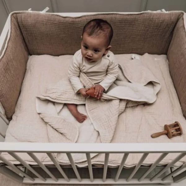 Koeka Rivoli Boxkleed – 75 x 95 cm – White / Caffe Sale