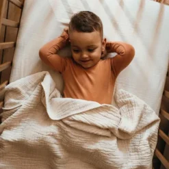 Koeka Rivoli Ledikantdeken - Maat 100 x 150 - Warm White Discount