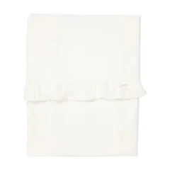 Koeka Ruffle Wieglaken Warm White 80 x 100 cm Outlet