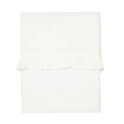 Koeka Ruffle Wieglaken Warm White 80 x 100 cm Outlet