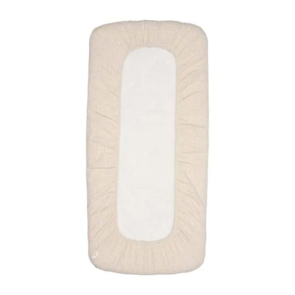 Koeka Wieg Hoeslaken - Lind Warm White 40x80 cm Clearance