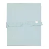 Koeka Wieg Laken & Hoeslaken Ruffle Combi Pack - Sky Onesize Clearance