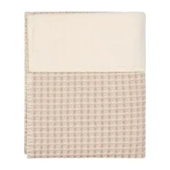 Koeka Wiegdeken - Cotton Fleece Wafel Amsterdam - Crumble Best