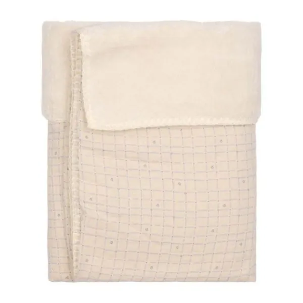 Koeka Wiegdeken Teddy - Lind Warm White 75x100 cm Online