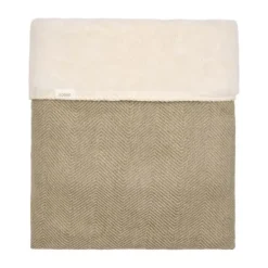 Koeka Wiegdeken Teddy - Montreal - 75x100 cm - Moss Clearance