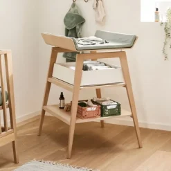 Leander Linea Aankleedkussenhoes - Cool Grey Clearance