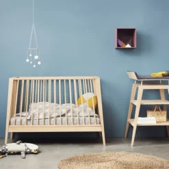 Leander Linea Babybed - Beech Outlet