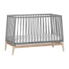Leander Luna Babybed Grey / Oak 60 x 120 cm Discount
