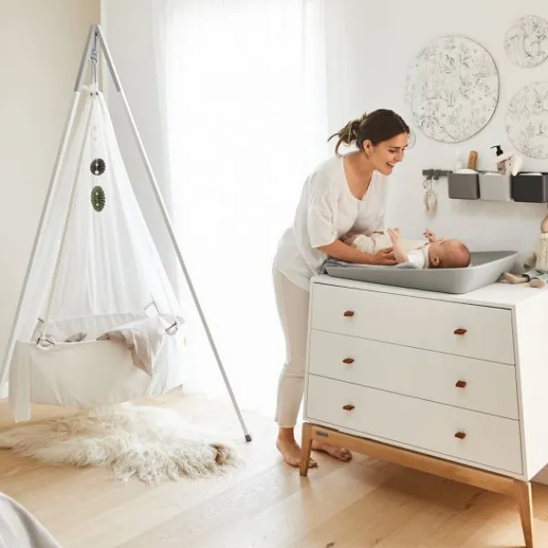 Leander Matty Aankleedkussen Topper - Woodland - Clay Sale