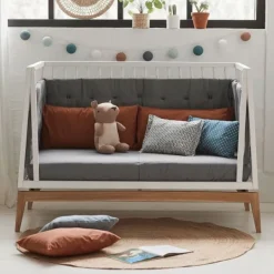 Leander Ombouwset Luna Babybed - Grijs - 120 cm Online