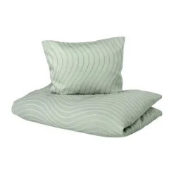 Leander Woodland Dekbedovertrek - Sage Green - 70 x 100 cm Best