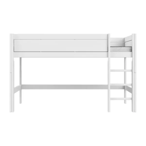 Life Time Halfhoogslaper Deluxe - White Wash - 120 cm Online