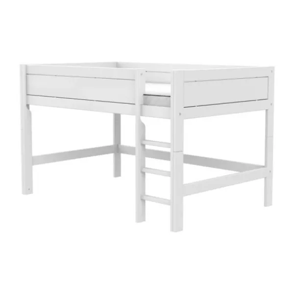 Life Time Halfhoogslaper Premium - White Wash - 120 cm Outlet