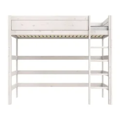 Life Time Hoogslaper Deluxe - White Wash - 177 cm - 120 cm Outlet