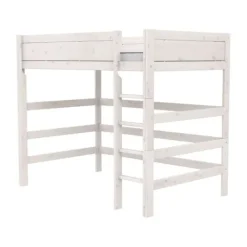 Life Time Hoogslaper Deluxe - White Wash - 177 cm - 120 cm Outlet