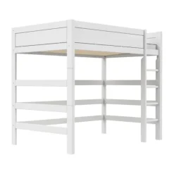 Life Time Hoogslaper Deluxe - White Wash - 177 cm - 120 cm Outlet