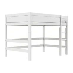 Life Time Hoogslaper Deluxe - White Wash - 152 cm - 120 cm New