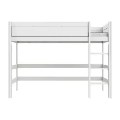 Life Time Hoogslaper Deluxe - White Wash - 152 cm - 120 cm New